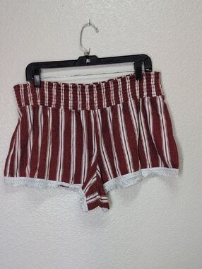No Boundaries 🩳☀️ |Juniors| Smocked Relaxing Fringed Shorts